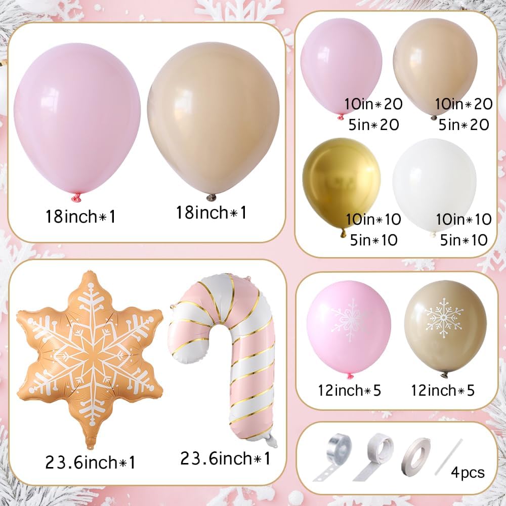 ชุดซุ้มโค้งลูกโป่งลายขนมปังขิง - Balloon Arch Kit บทวิจารณ์และราคา