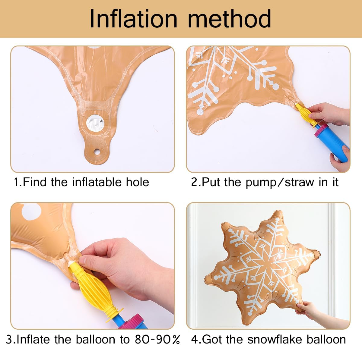 ชุดซุ้มโค้งลูกโป่งลายขนมปังขิง - Balloon Arch Kit บทวิจารณ์และราคา