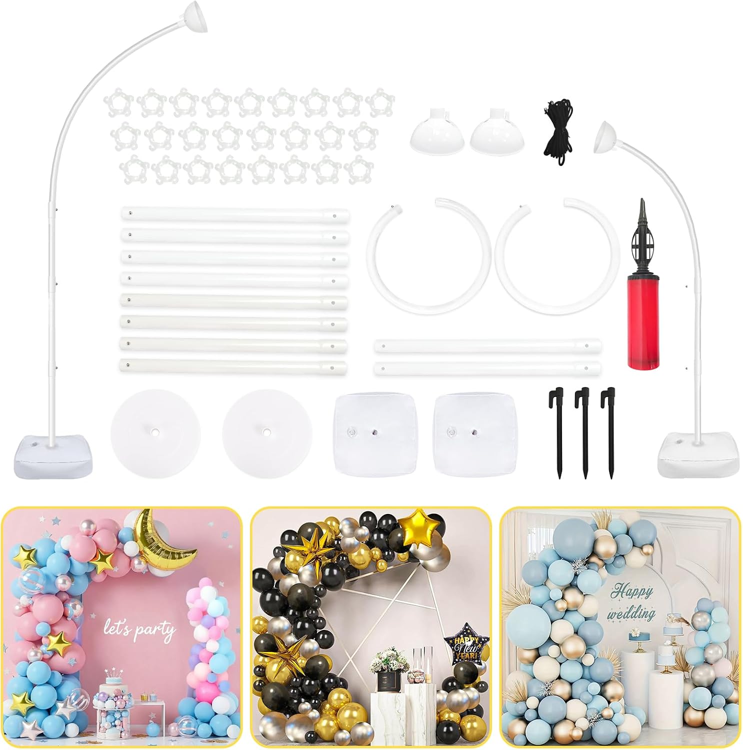 ชุดโครงสร้างซุ้มลูกโป่ง AerWo  - Balloon Arch Kit บทวิจารณ์และราคา