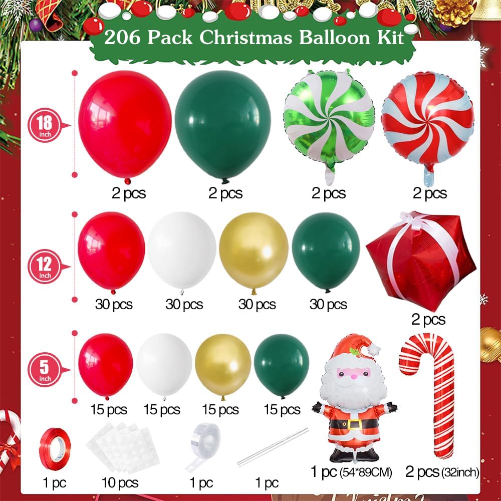 ชุดอุปกรณ์ทำซุ้มลูกโป่งคริสต์ม - Balloon Arch Kit บทวิจารณ์และราคา