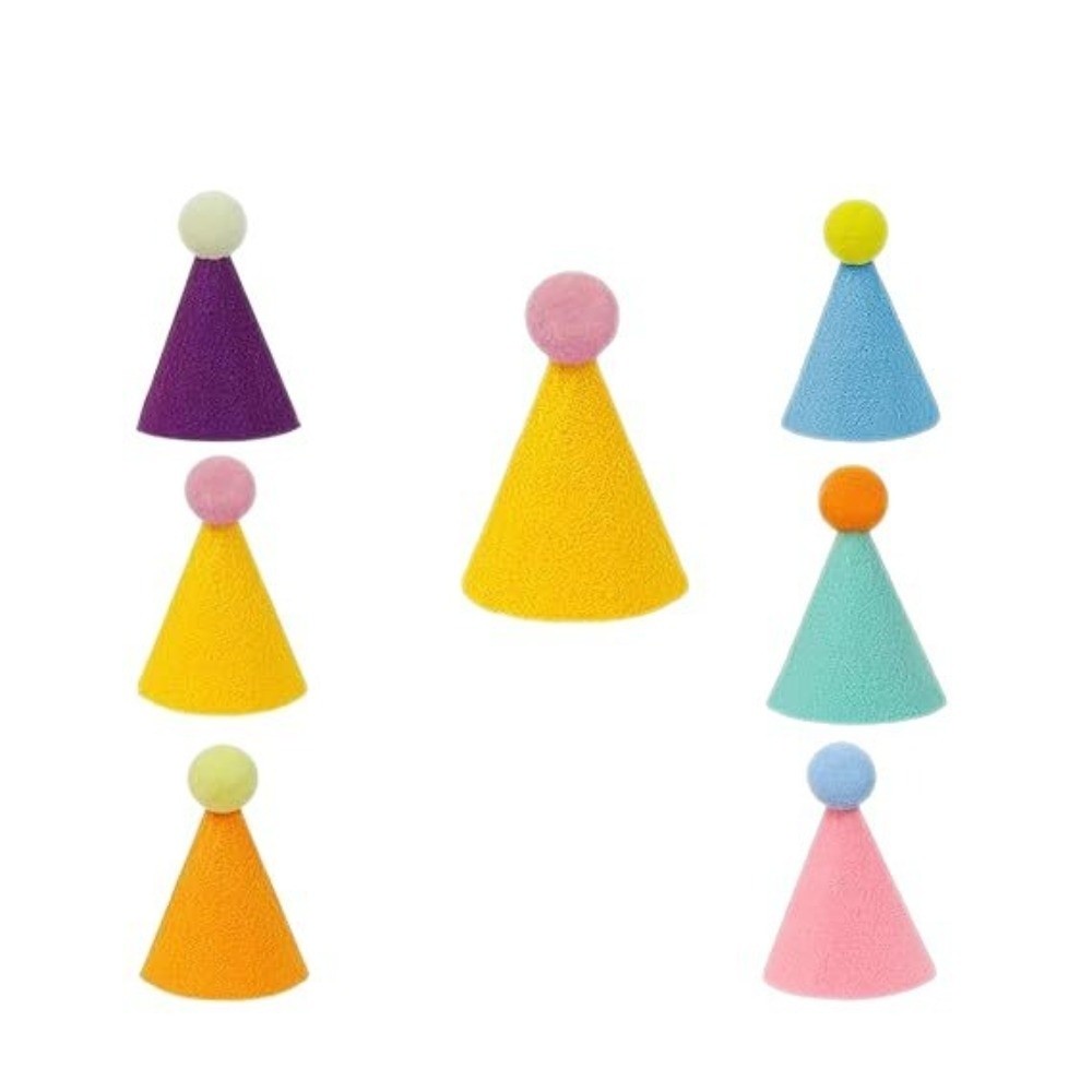 6/12 ชิ้น หมวกปาร์ตี้สัตว์เลี้ - Party Hat Cone บทวิจารณ์และราคา