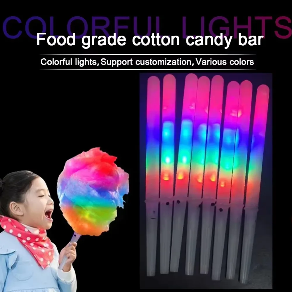 20 ชิ้น ไลท์สติ๊ก Kpop ไฟ LED  - Cotton Candy Cone บทวิจารณ์และราคา