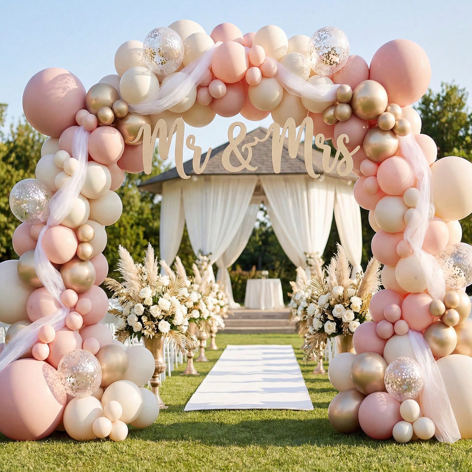 ชุดอุปกรณ์ตั้งซุ้มลูกโป่ง 1 ชุ - Balloon Arch Kit บทวิจารณ์และราคา
