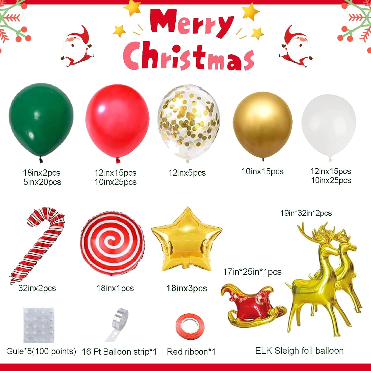 AobkDeco ชุดอุปกรณ์ตกแต่งซุ้มล - Balloon Arch Kit บทวิจารณ์และราคา