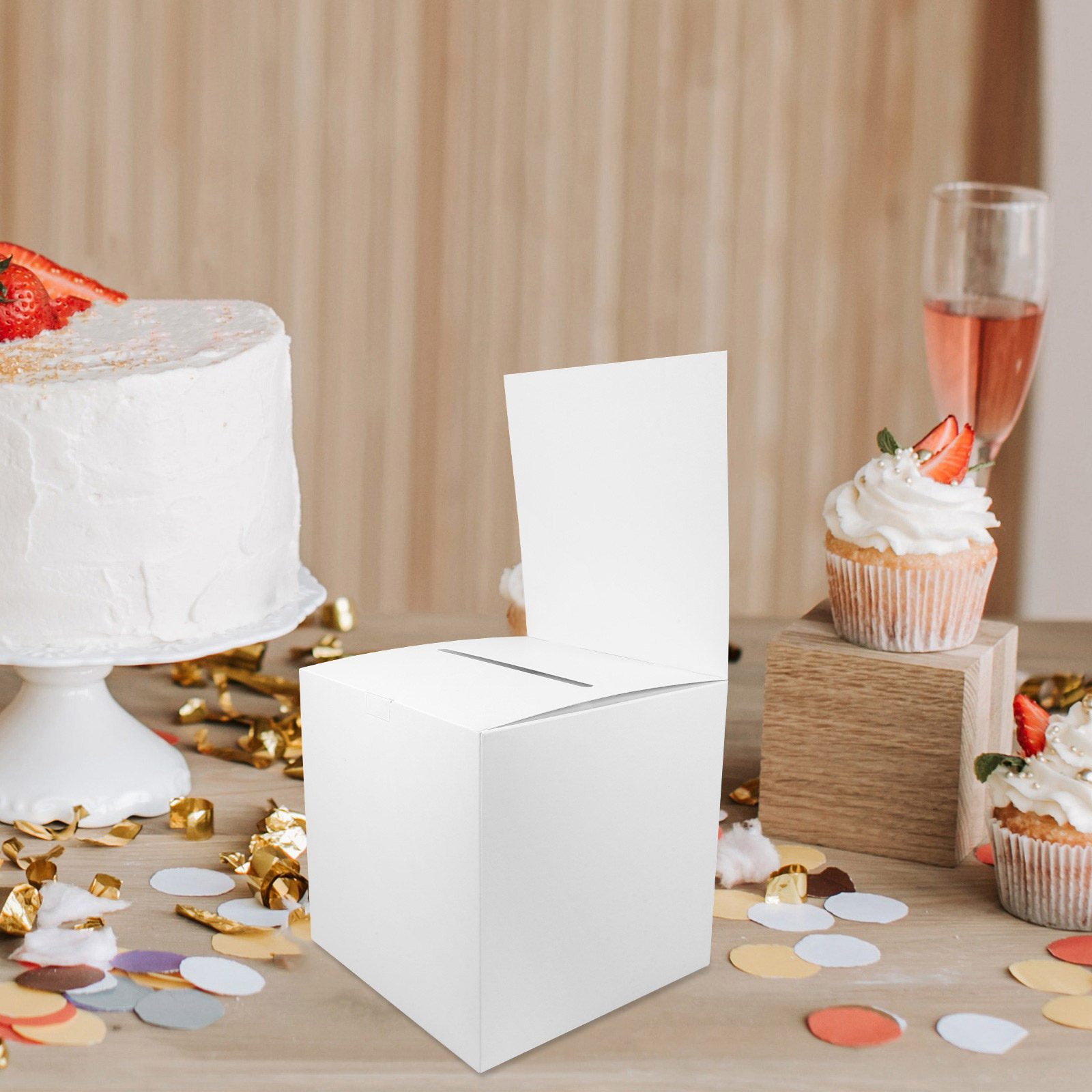 กล่องกระดาษสำหรับจับฉลาก/ลงคะแ - Event Party Box บทวิจารณ์และราคา