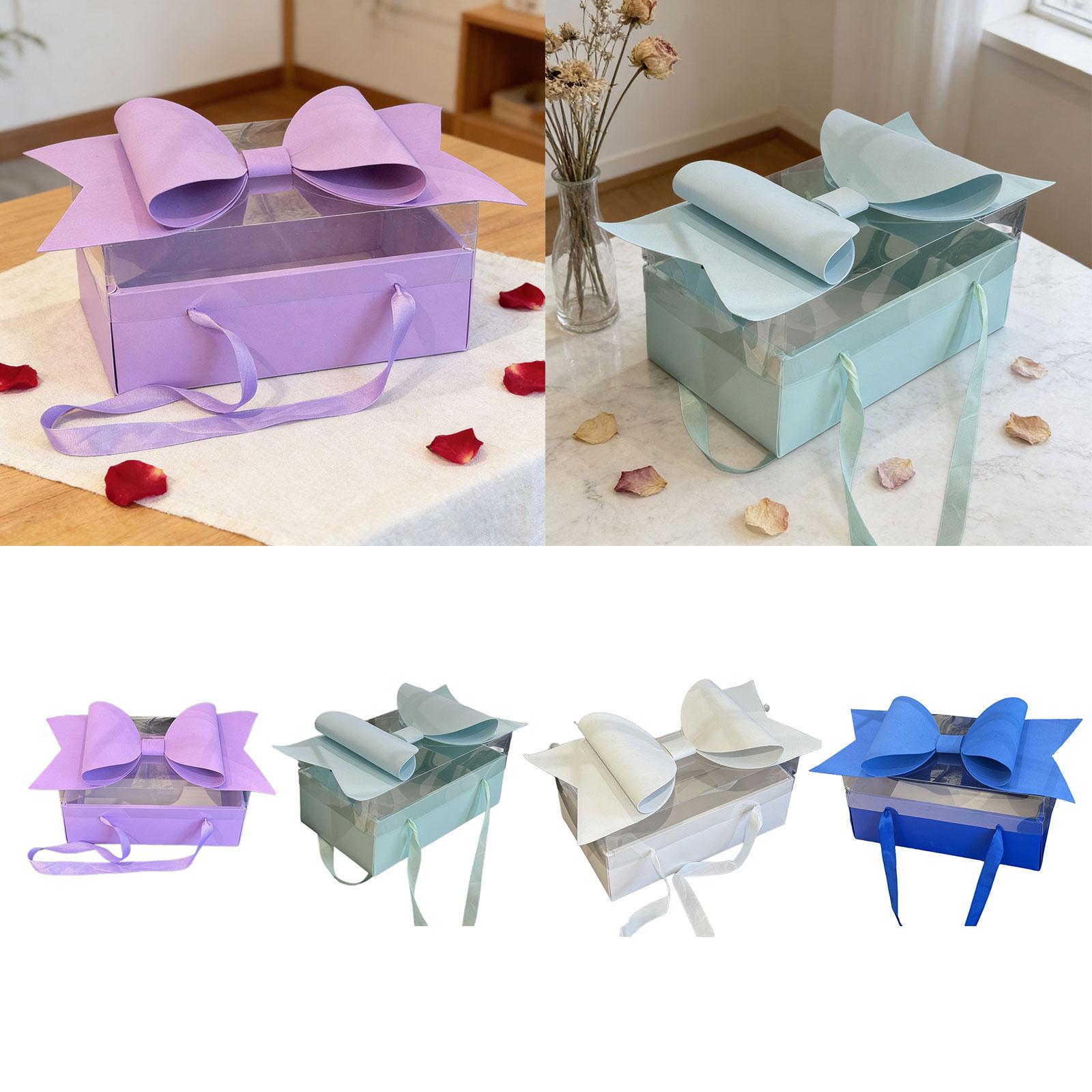 กล่องของขวัญหรูหราพร้อมโบว์ ขอ - Event Party Box บทวิจารณ์และราคา
