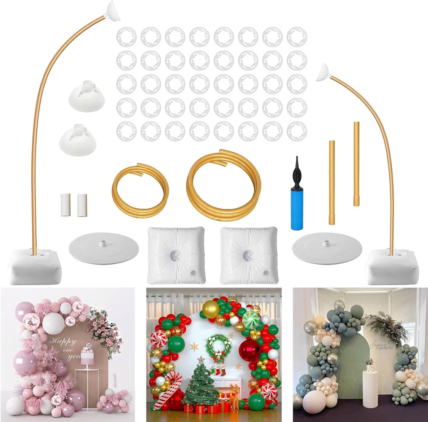 ชุดอุปกรณ์ทำซุ้มลูกโป่ง ขนาด 8 - Balloon Arch Kit บทวิจารณ์และราคา