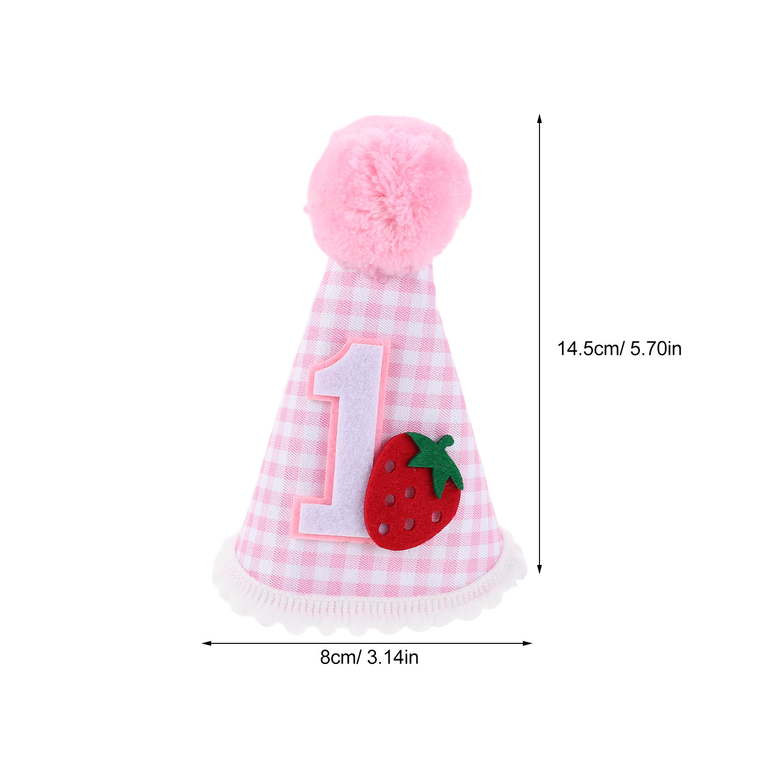หมวกวันเกิดทรงกรวยสตรอว์เบอร์ร - Party Hat Cone บทวิจารณ์และราคา