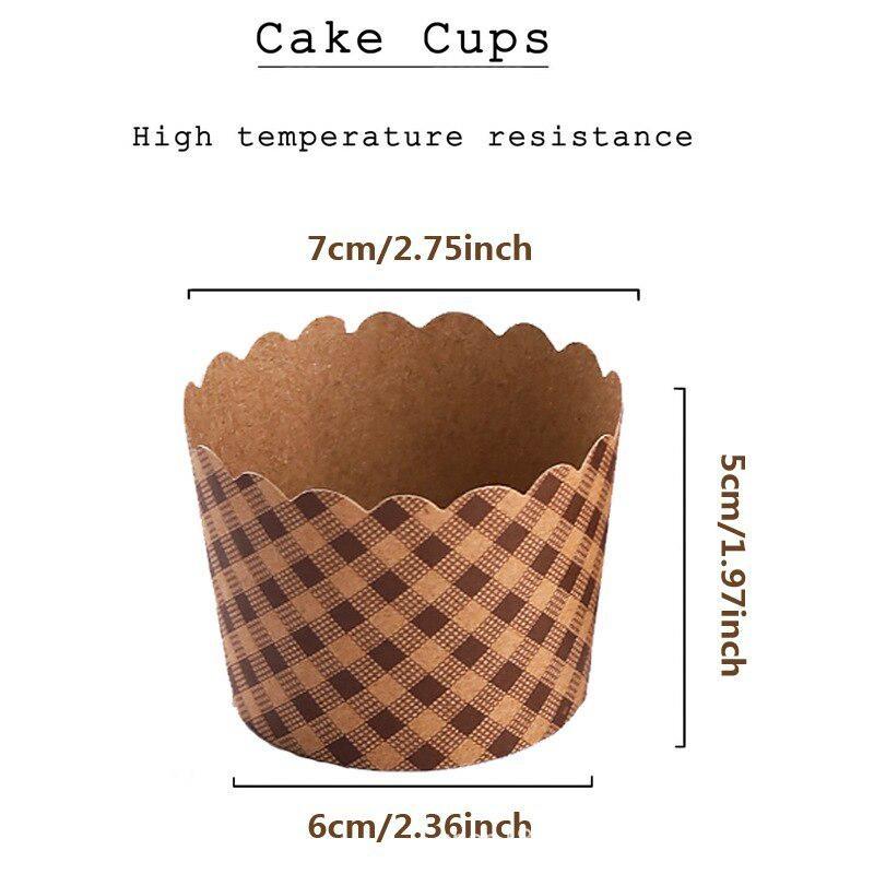 50 ชิ้น/แพ็ค Cupcake ถ้วยกระดา - Event Suppliers บทวิจารณ์และราคา