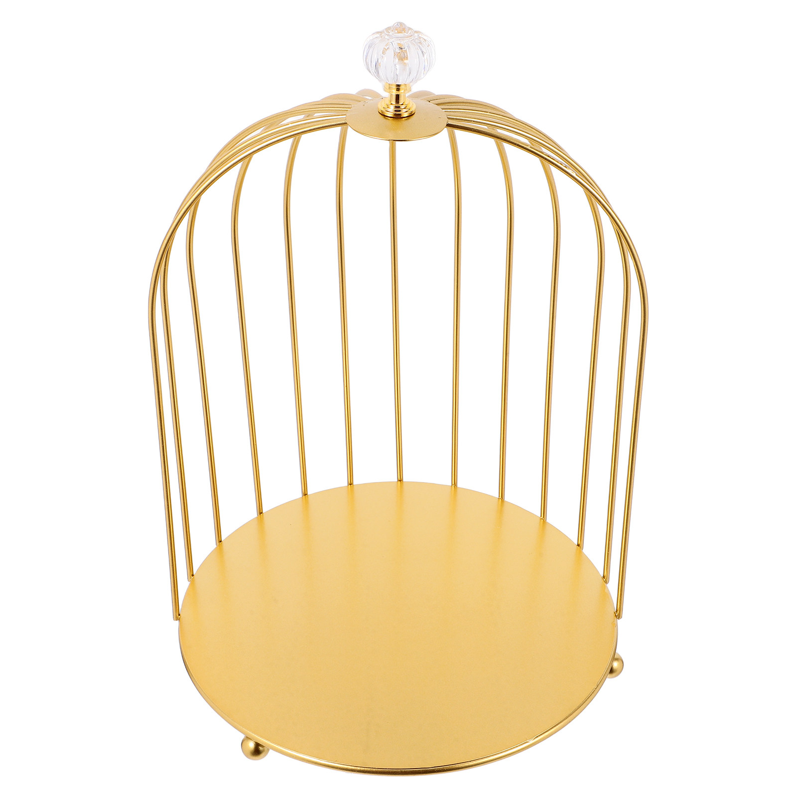 แท่นวางเค้กทรงกรงนกสีทอง ดีไซน - Cupcake Stand Tier บทวิจารณ์และราคา