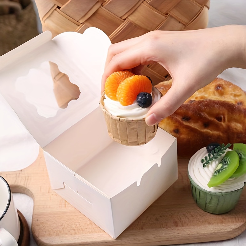 10 ชิ้นกระดาษคราฟท์กล่องขนมเค้ - Event Suppliers บทวิจารณ์และราคา