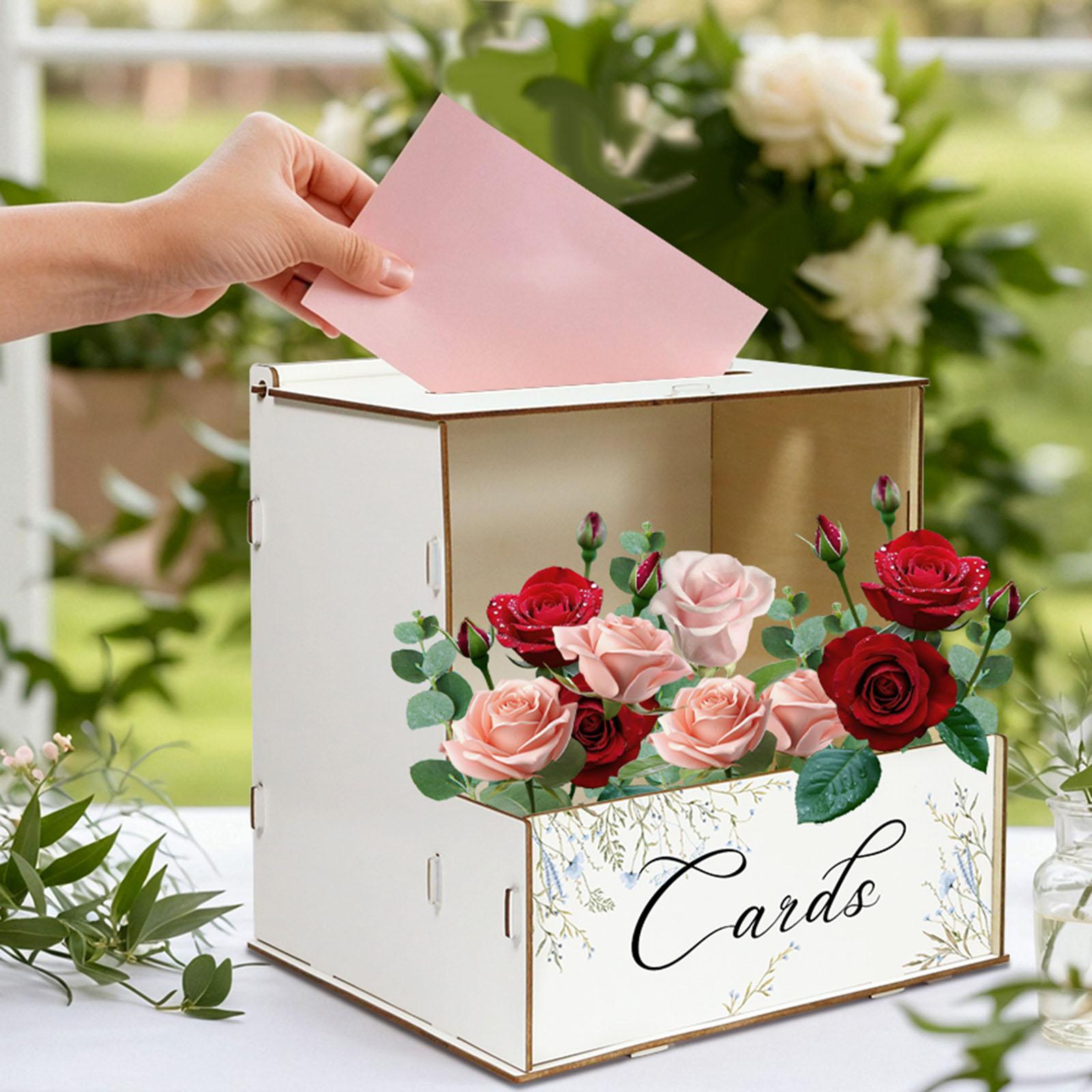 กล่องใส่การ์ดแต่งงานสไตล์รัสติ - Event Party Box บทวิจารณ์และราคา