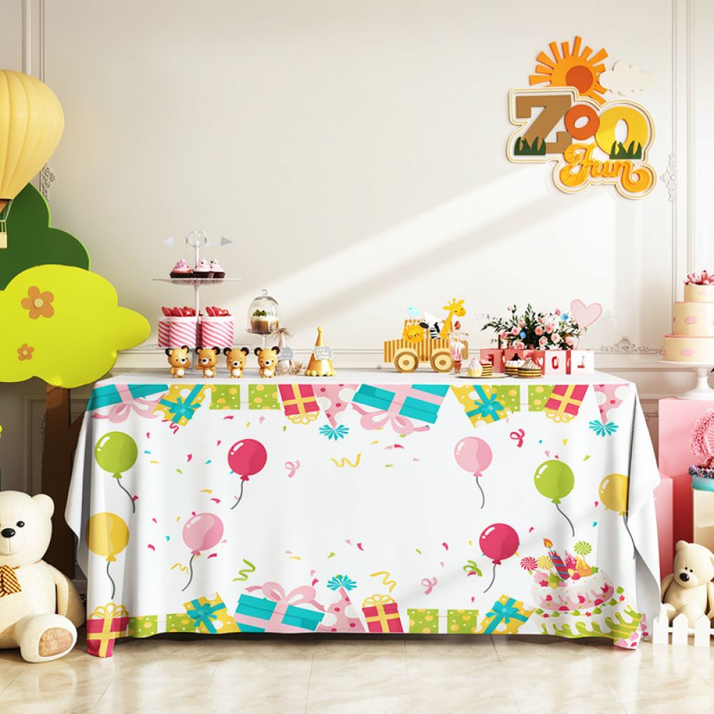 ผ้าปูโต๊ะสำหรับงานเฉลิมฉลอง ตก - Dessert Table Backdrop บทวิจารณ์และราคา