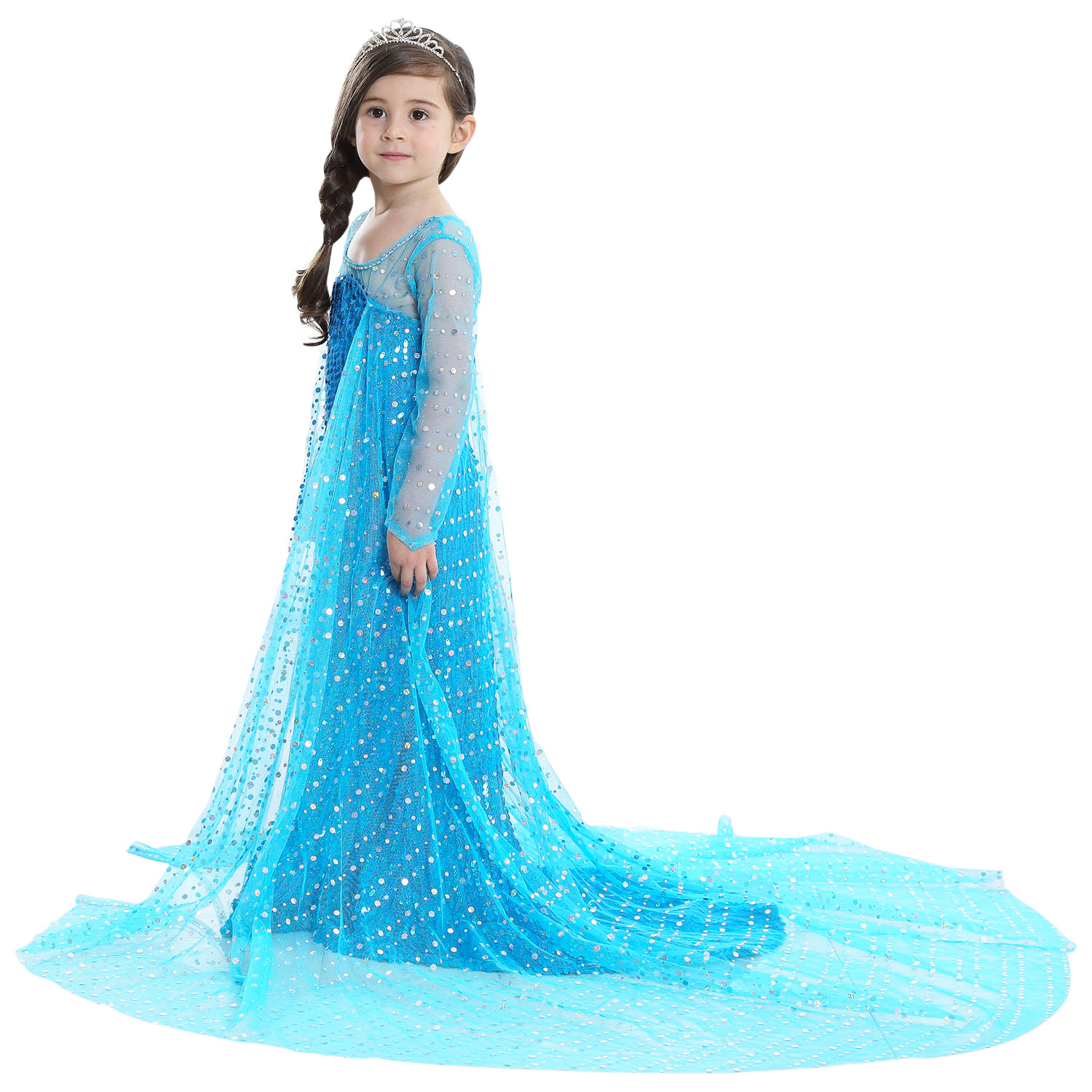 ชุดเจ้าหญิงเด็กผู้หญิง ประดับเ - Glitter Tablecloth บทวิจารณ์และราคา